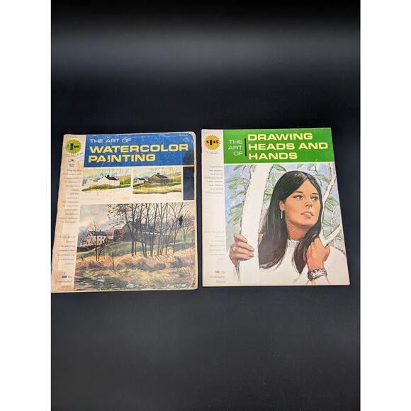 6 Vintage Grumbacher Library The Art Of Painting Drawing Set of 6 Softcover Lot - Picture 8 of 16